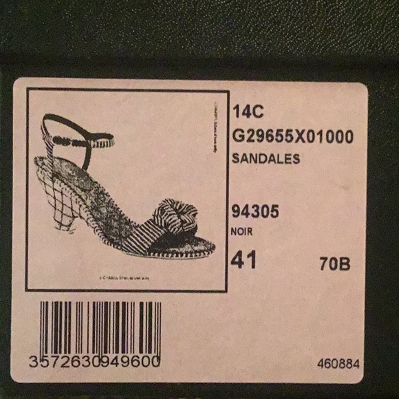 CHANEL” wedge sandals Eu 41” (11) 💯%❤️🌹 - Picture 7 of 7